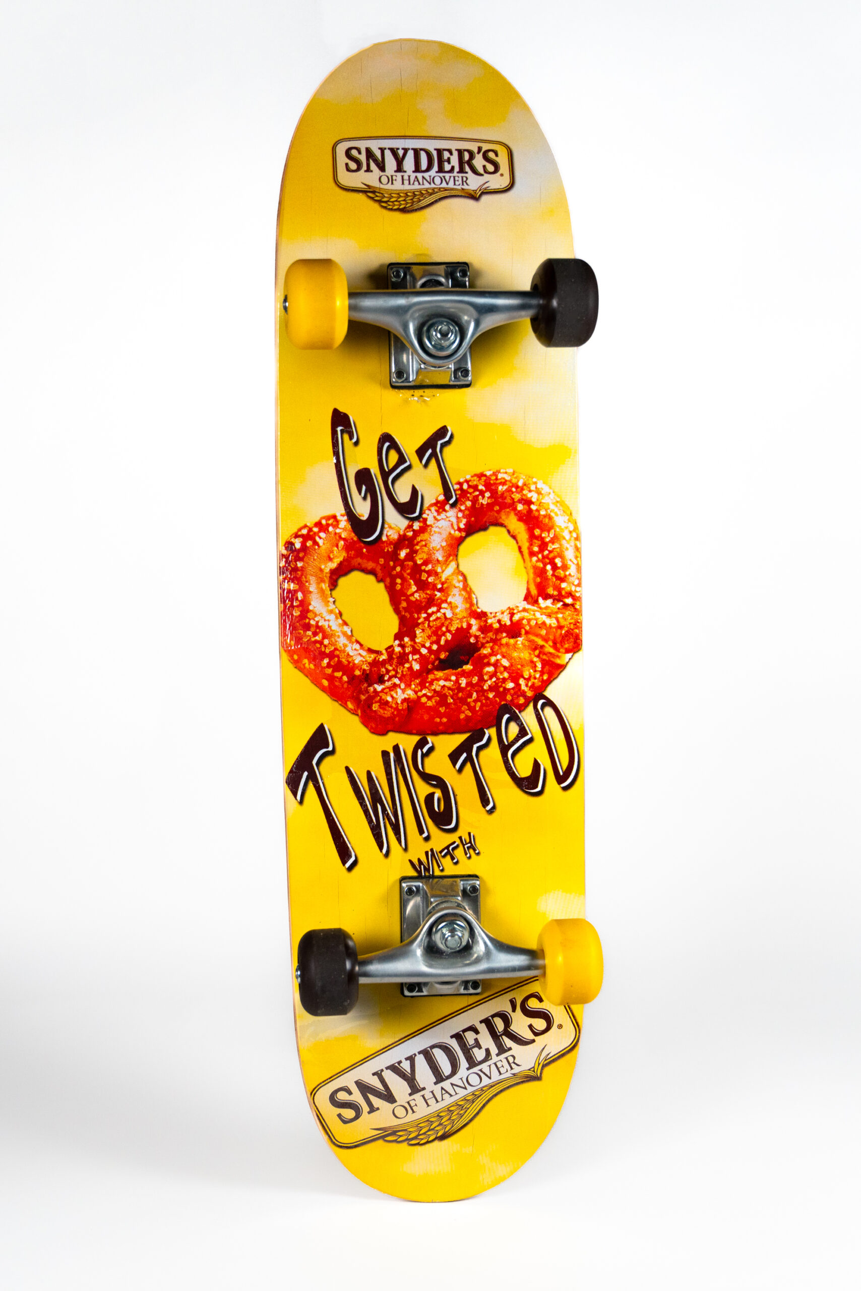 Snyder’s of Hanover skateboard.