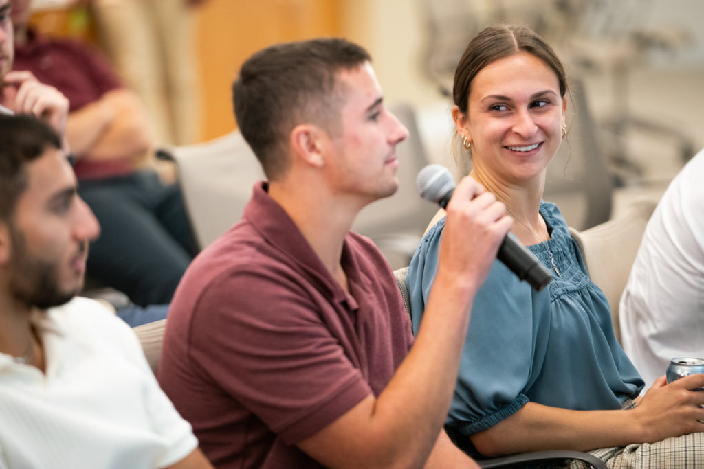 interns asking questions