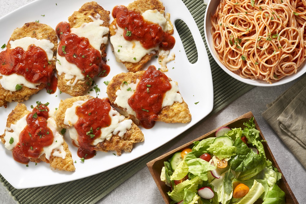 Low FODMAP Prego Chicken Parmesan