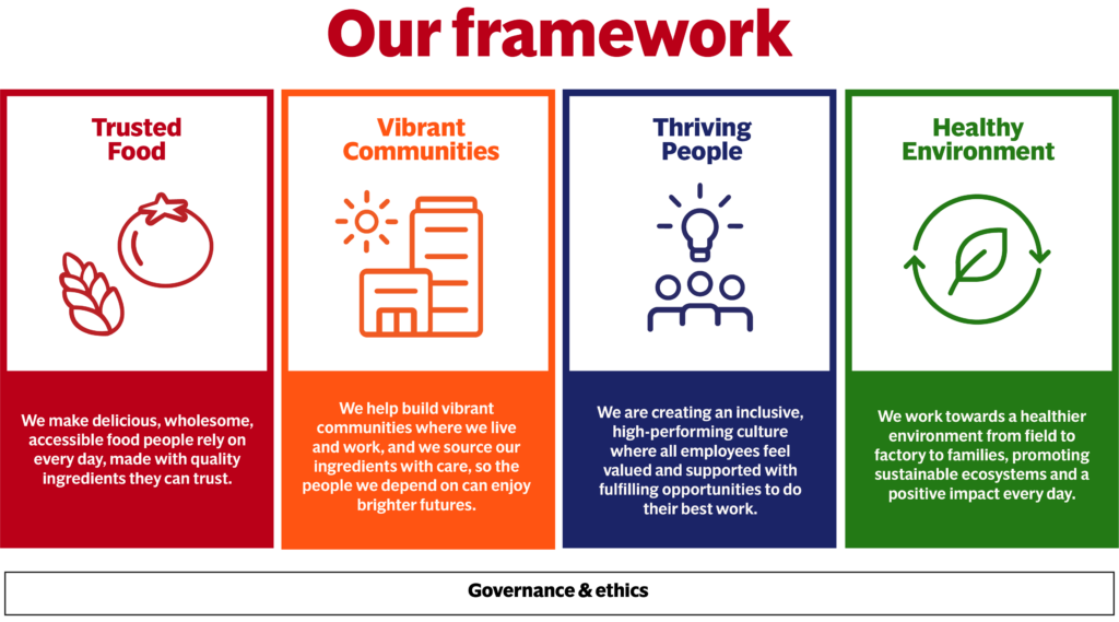 our framework graphic